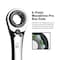 Capri Tools 4-in-1 120-Tooth Box End Reversible Ratcheting Wrench, 14, 15, 17 and 19 mm, Metric CP11881 - alternate 3